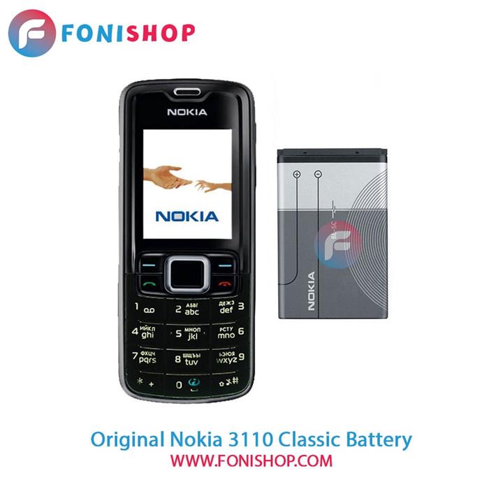 باتری اصلی نوکیا (Nokia 3110 Classic (BL-5C